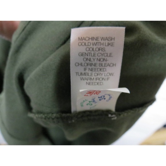 J. Jill Green Kale Button Up Shirt Style Dress Size Small NWT Comfortable - Picture 9 of 9